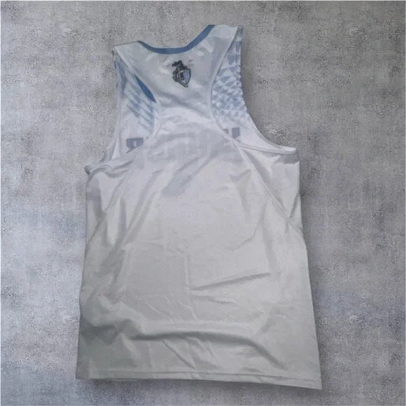 Under Armour White and Blue Tank Tops  size: S UNDERWEAR - Picture 2 of 5